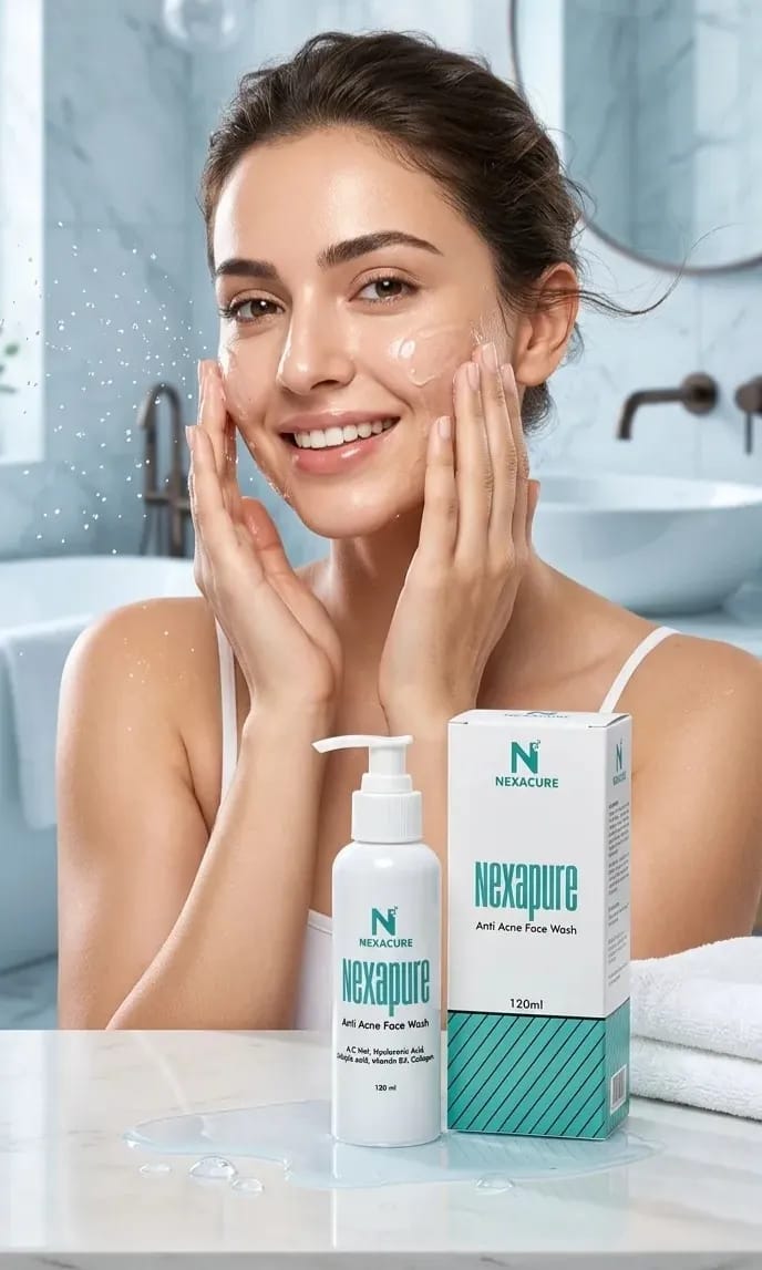 Nexapure Anti Acne Face Wash (120ml)